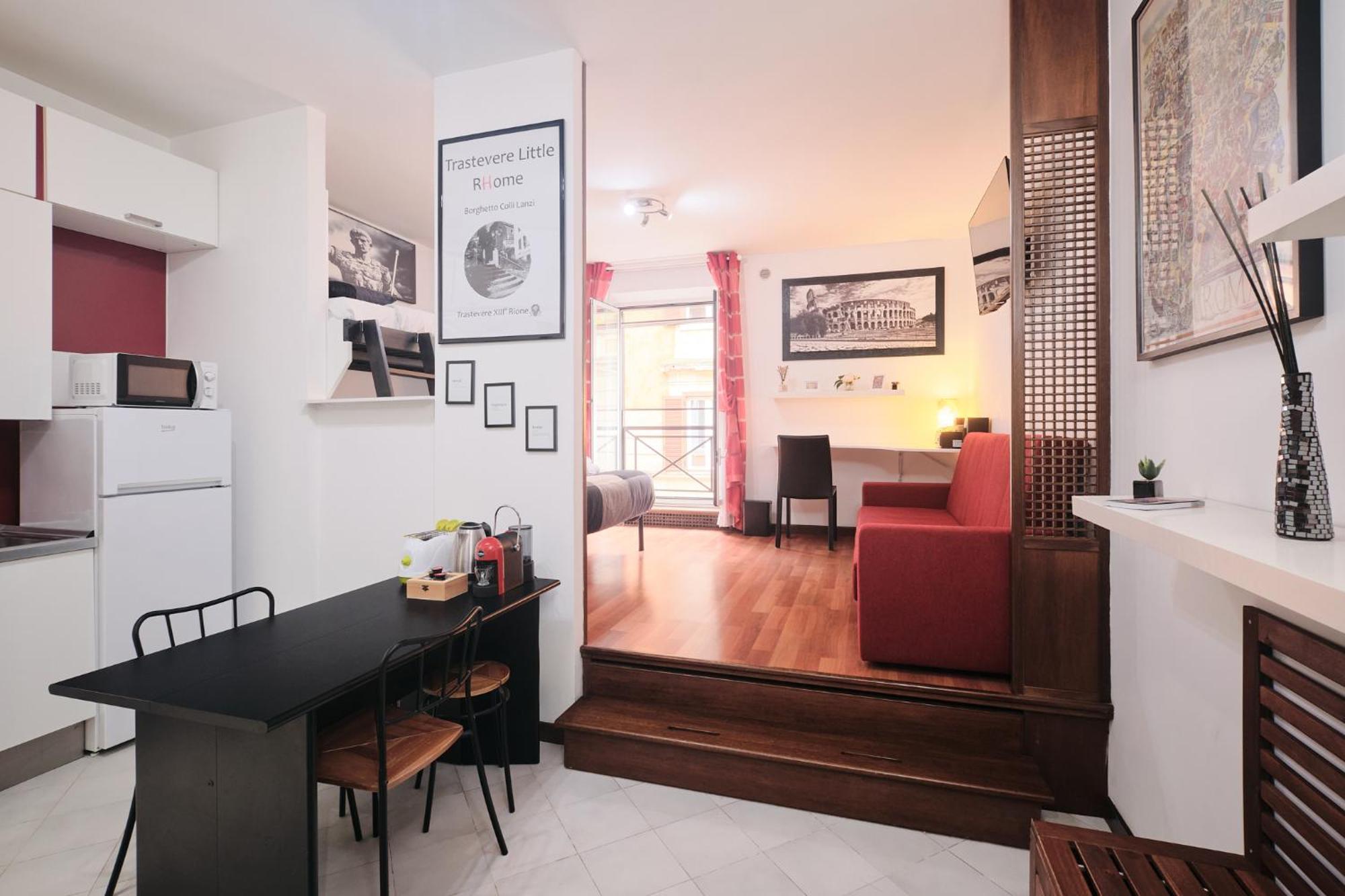Trastevere- Flat Con Giardino, Ac, Wi-Fi & Netflix Roma Exterior foto