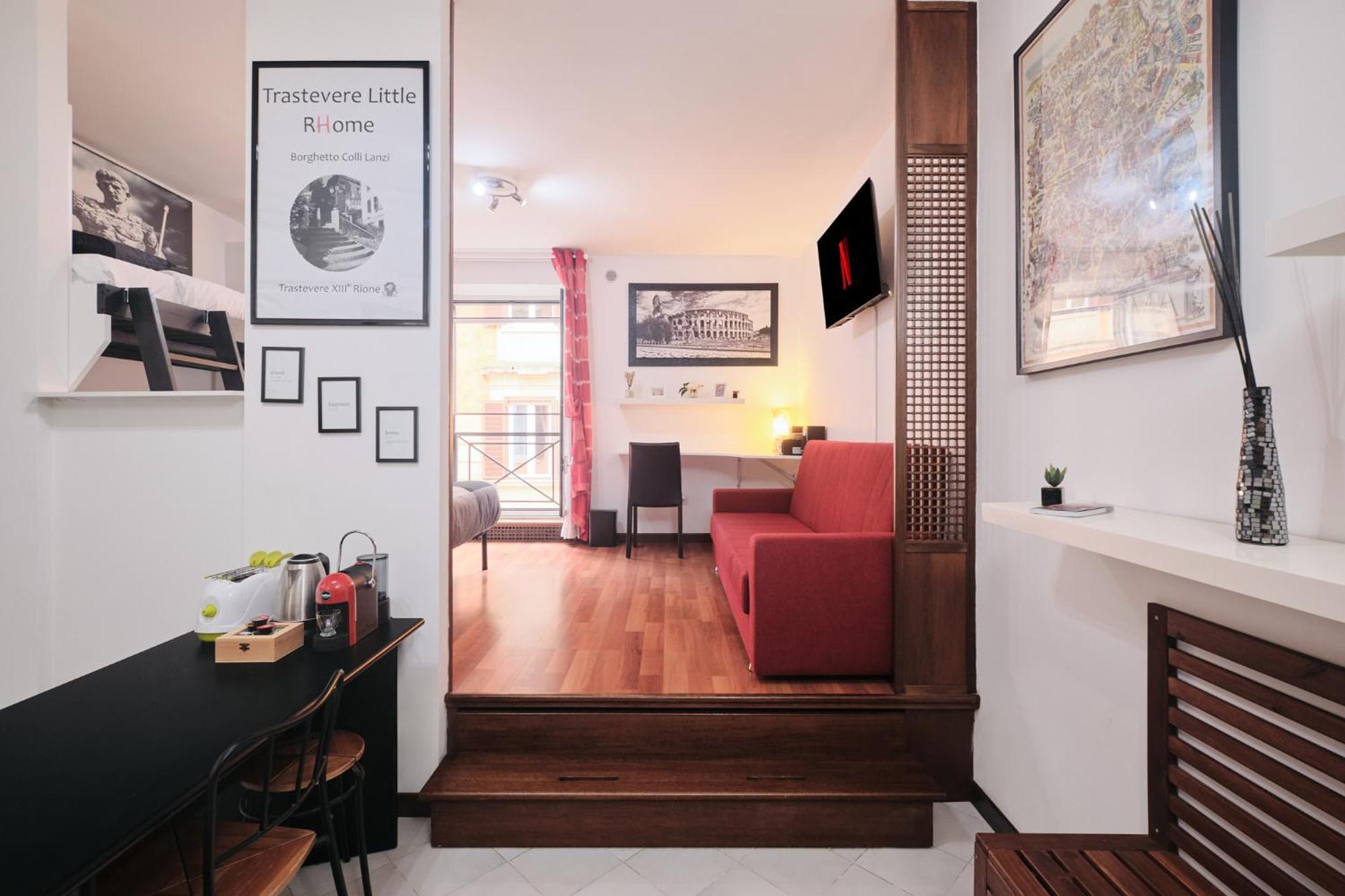 Trastevere- Flat Con Giardino, Ac, Wi-Fi & Netflix Roma Exterior foto